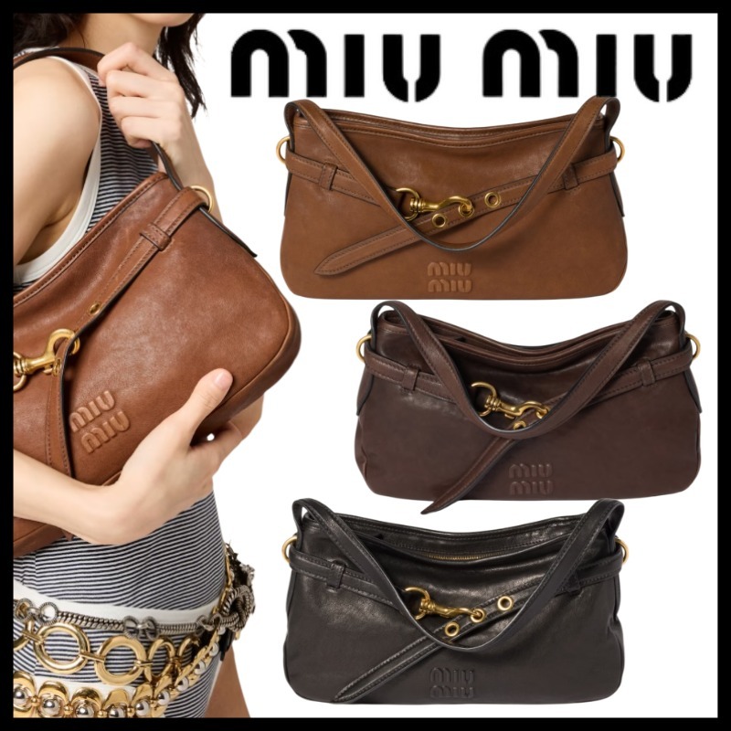 ★MIU MIU★ ミュウミュウ アバンチュール ナッパレザー バッグ