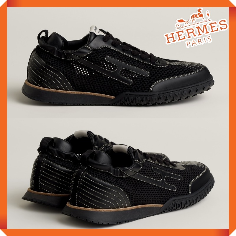 2025-2026AW★HERMES★スニーカー ジェット Jet / Noir