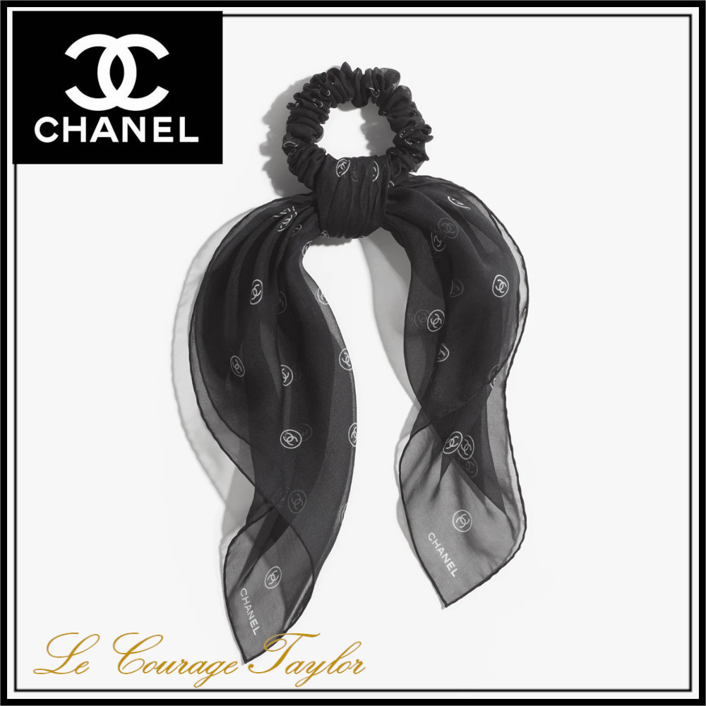 25S♪シュシュ【CHANEL】シャネルヘア アクセサリー