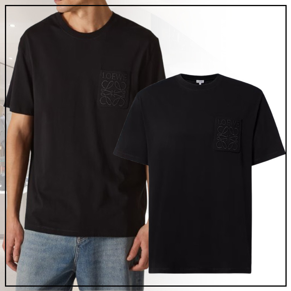 LOEWE ロエベ アナグラム コットン Tシャツ カジュアル ロゴ