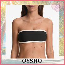 【OYSHO】パイピング入りバンドゥビキニトップ単品