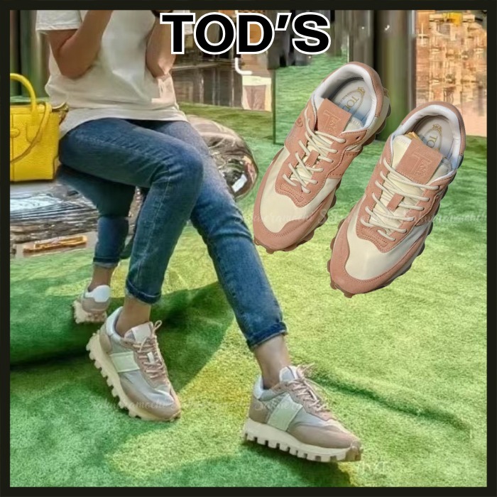【TOD'S】SNSで話題！lady's スエード スニーカー(37size)
