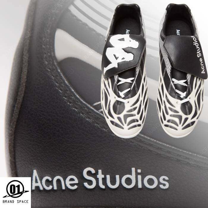 コラボ ACNESTUDIOS × KAPPA レースアップスニーカー