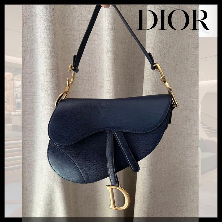 【人気！フォルムが可愛い】Dior Saddle ミニ ショルダーバッグ