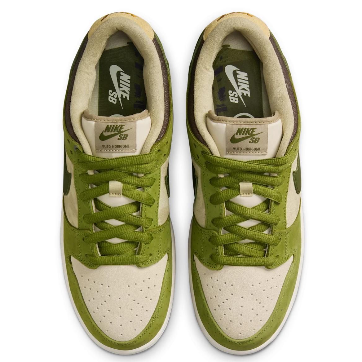【人気】Yuto Horigome × Nike SB Dunk Low \"Matcha\" 堀米雄斗