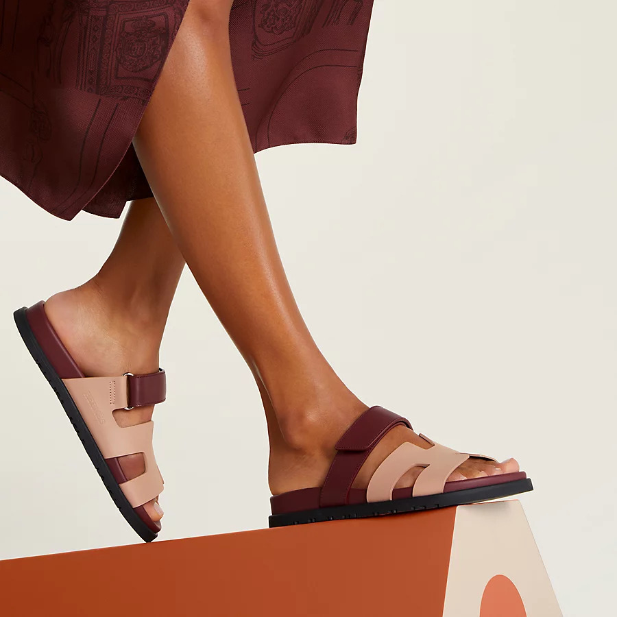 【色の組み合わせで日々を彩る♪】HERMES サンダル《シプレ》