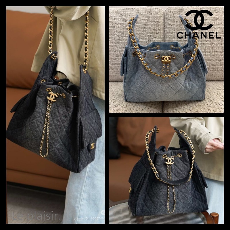 【☆大人気☆】CHANEL25 デニムミディアム ハンドバッグ