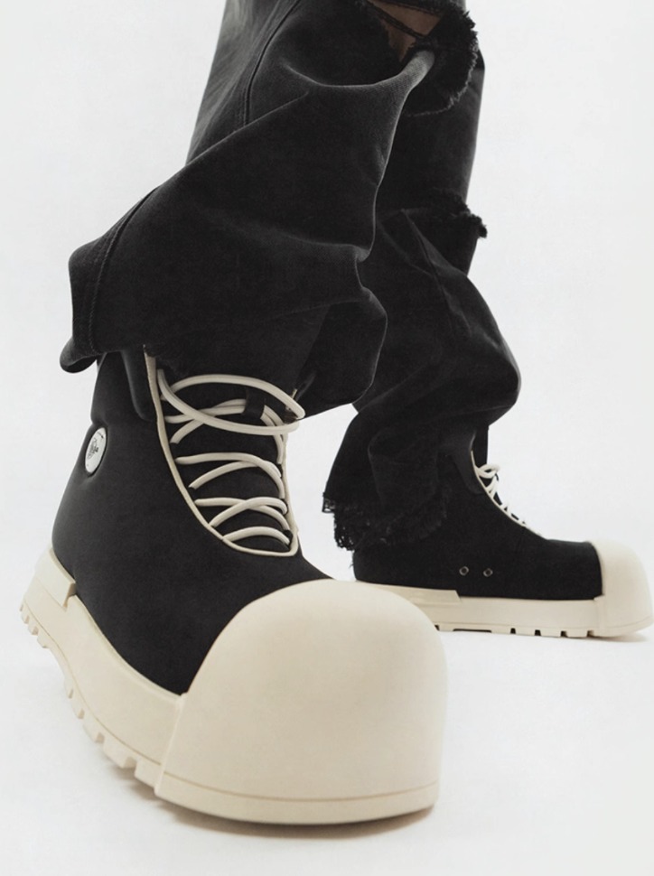 FVVO&ROCKSTA 日本未入荷 THICK SOLED HIGH TOP BOOTS