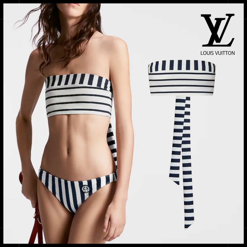 【ストライブが上品】Louis Vuitton ビキニトップ 水着