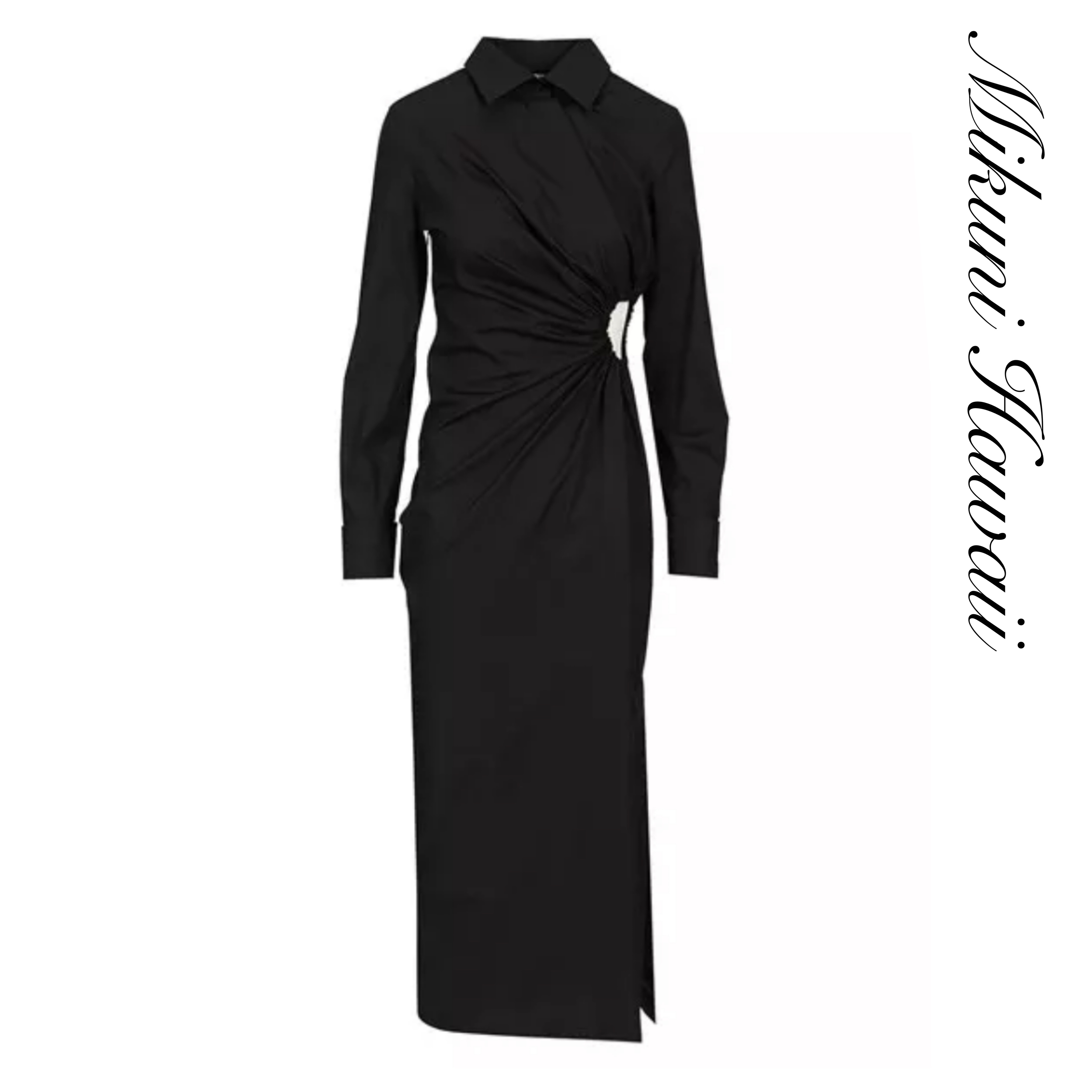 ★VIP価格SALE★Max Mara★コットン ポプリン フィット ドレス