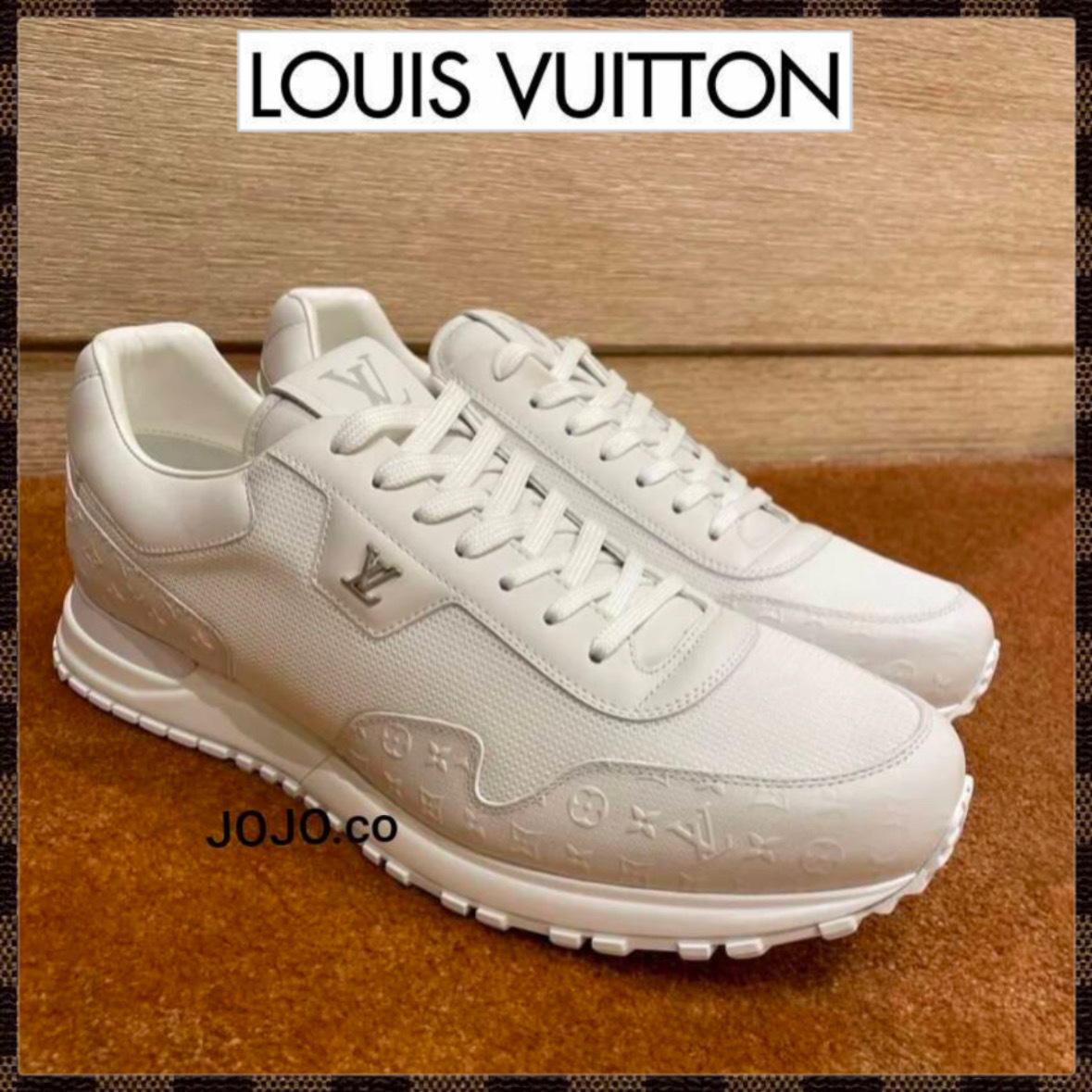 《お洒落なシンプルモノグラム♪》Louis Vuittonスニーカー