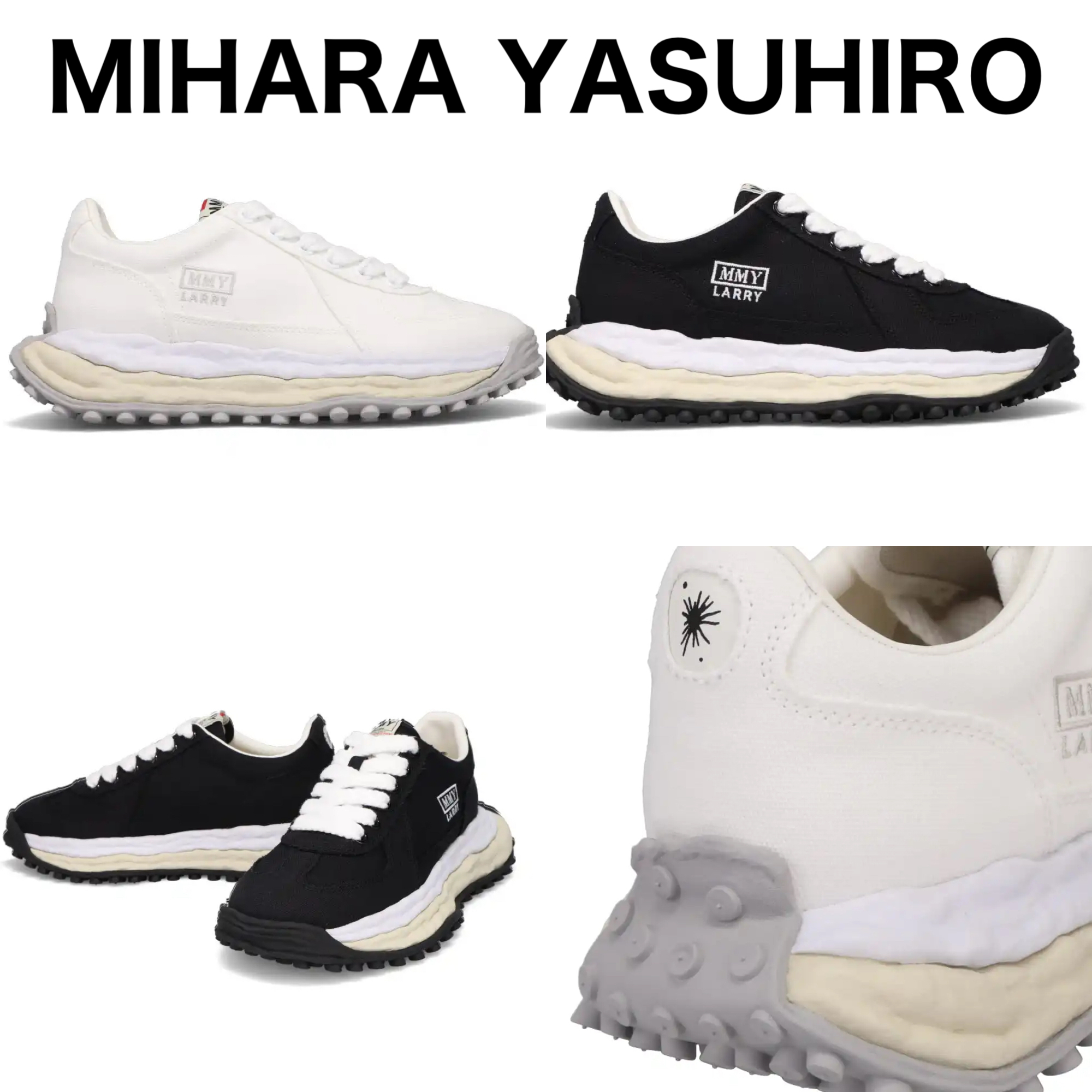 MIHARA YASUHIRO♡ LARRY / ORIGINAL SOLE CANVAS LOW-TOP