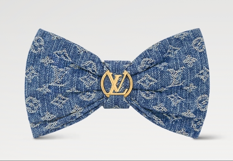 【目を引くデザイン♪】LV ★ バレッタ・LV プリティ ボウ 目を引くデザイン♪】LV ☆ バレッタ・LV プリティ ボウ