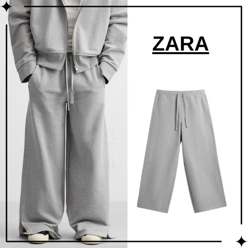 【ZARA】イレギュラー ヘムジョガーパンツ