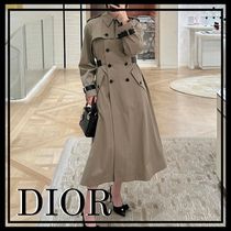【大人エレガント♡】Dior トレンチコート 刺繍入り エレガント♪】DIOR トレンチコート (Dior/コート