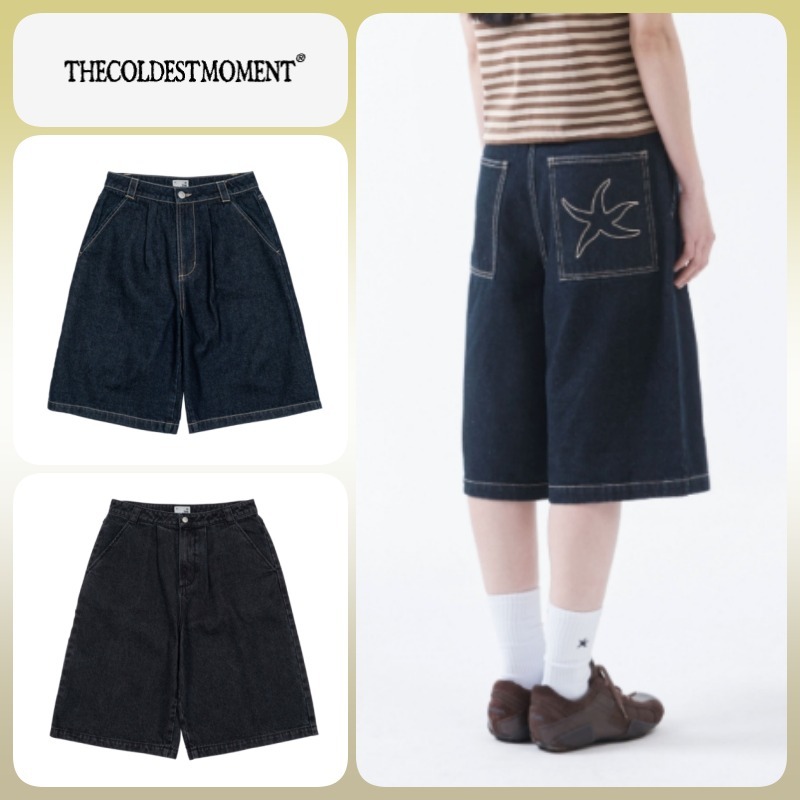 ◆25SS THE COLDEST MOMENT TCM starfish denim half pants◆