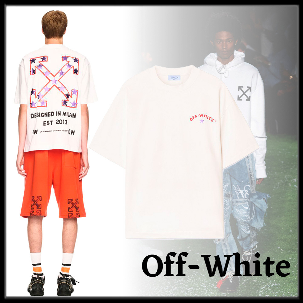 Off-White スタイリッシュ Starry Arrow Tシャツ