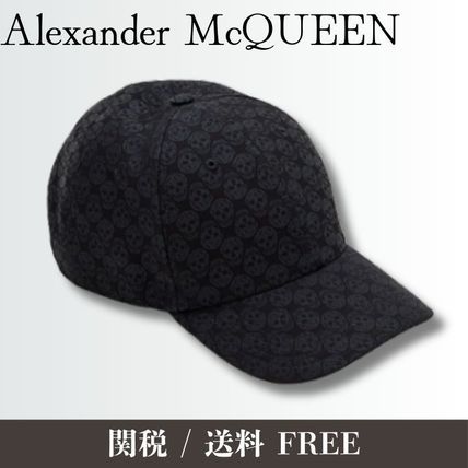 マックイーングラフィティ ベースボールキャップ alexander mcqueen(アレキサンダーマックイーン) キャップ