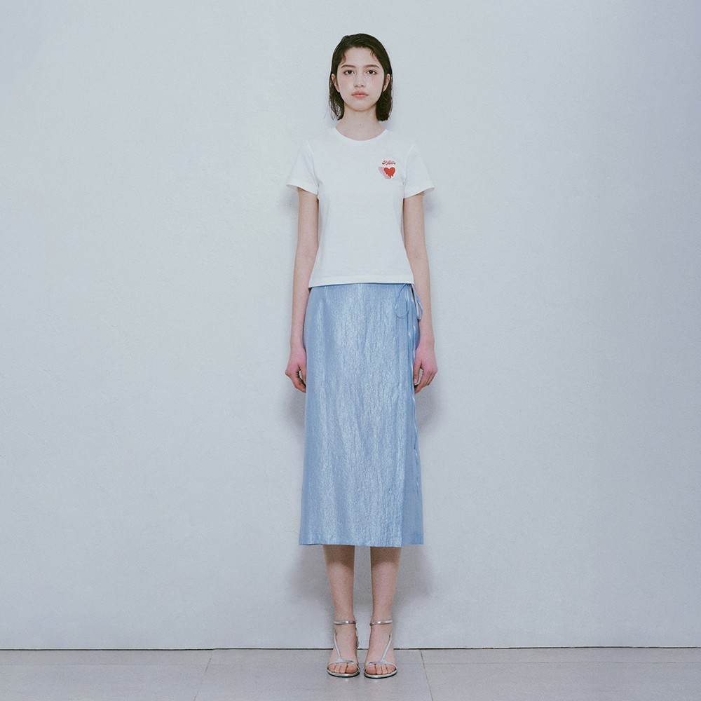 ★RAIVE★ Linkle Silky Skirt in Blue VW4MS23522