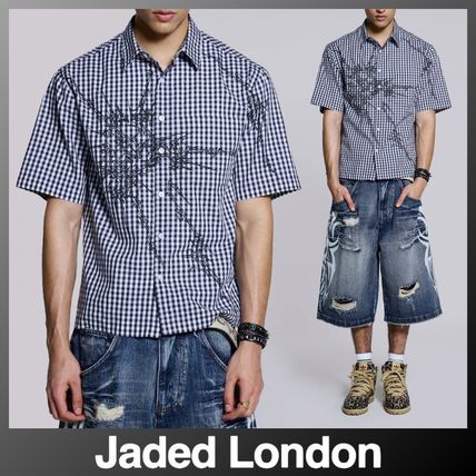 JADED LONDON Wasted チェック シャツ 送料/関税込 日本未入荷☆】*JADED LONDON* Wasted Check Shirt