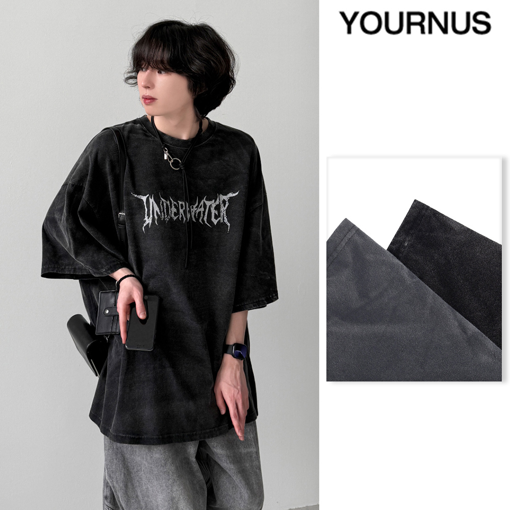 【YOURNUS】Under Wave Half Sleeve