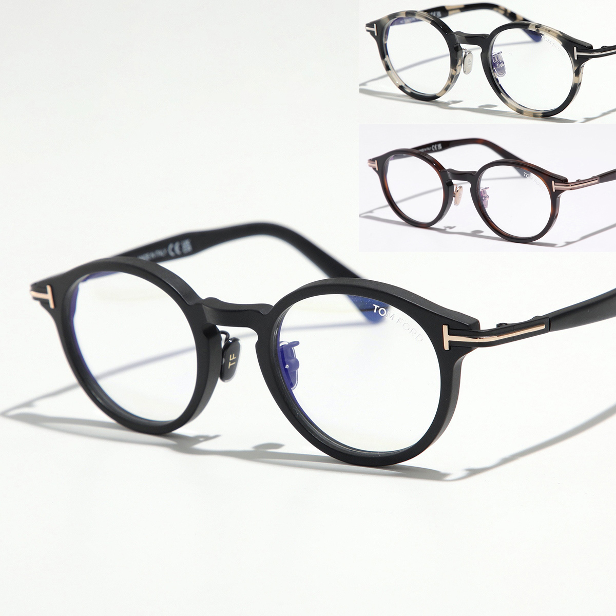 TOM FORD メガネ TF6008-D-B FT6008-D-B ボストン型