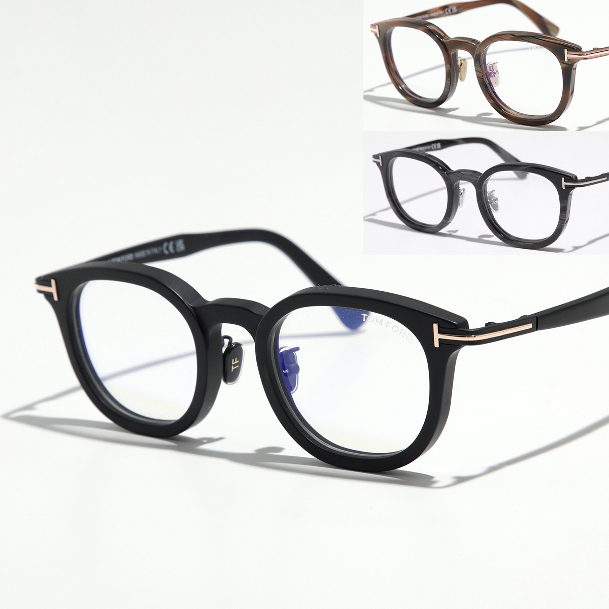 TOM FORD メガネ TF6009-D-B FT6009-D-B ウェリントン型