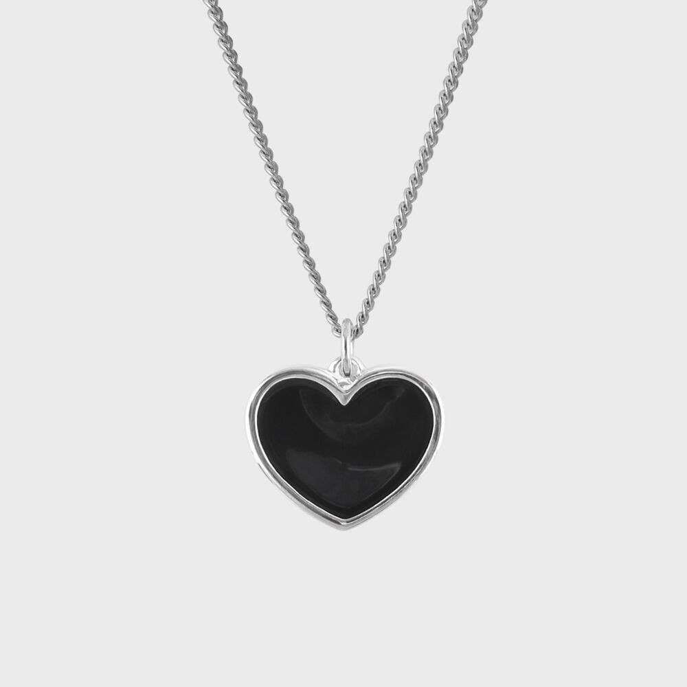 ★NONENON★ BLACK LOVE NEC SILVER925