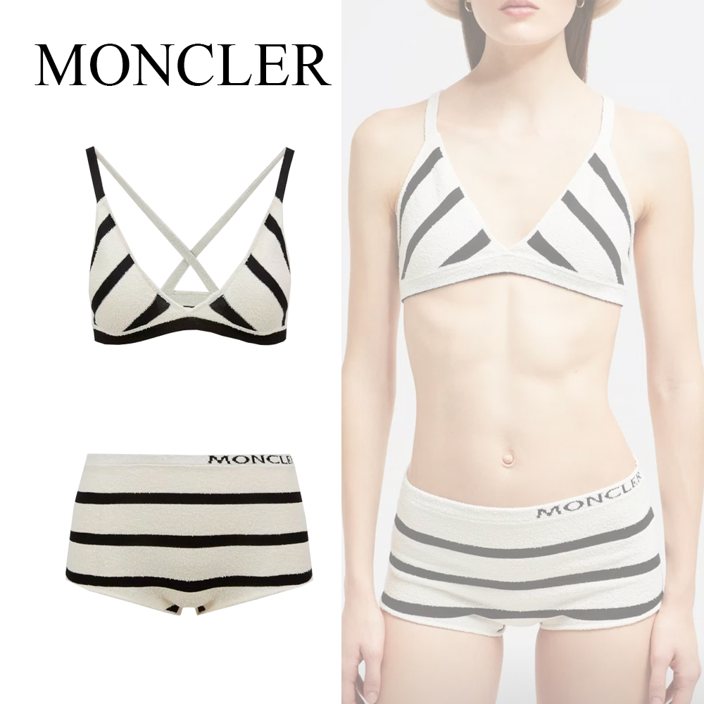 MONCLER モンクレール ストライプ ブークレ ビキニ