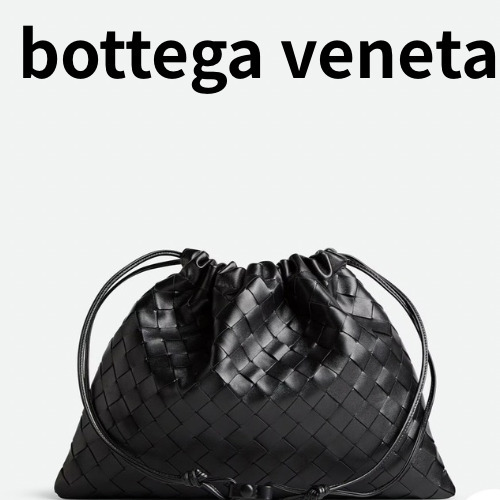 ブラックレザーダストバッグ