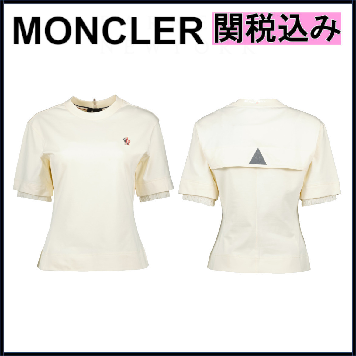 国内発送★MONCLER★GRENOBLE ロゴTシャツ