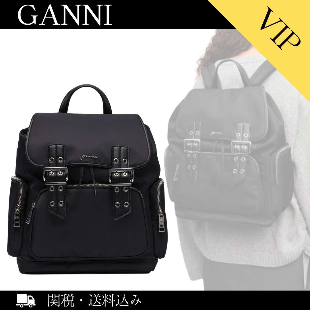 【Ganni】25SS Bucky Backpack Nylon