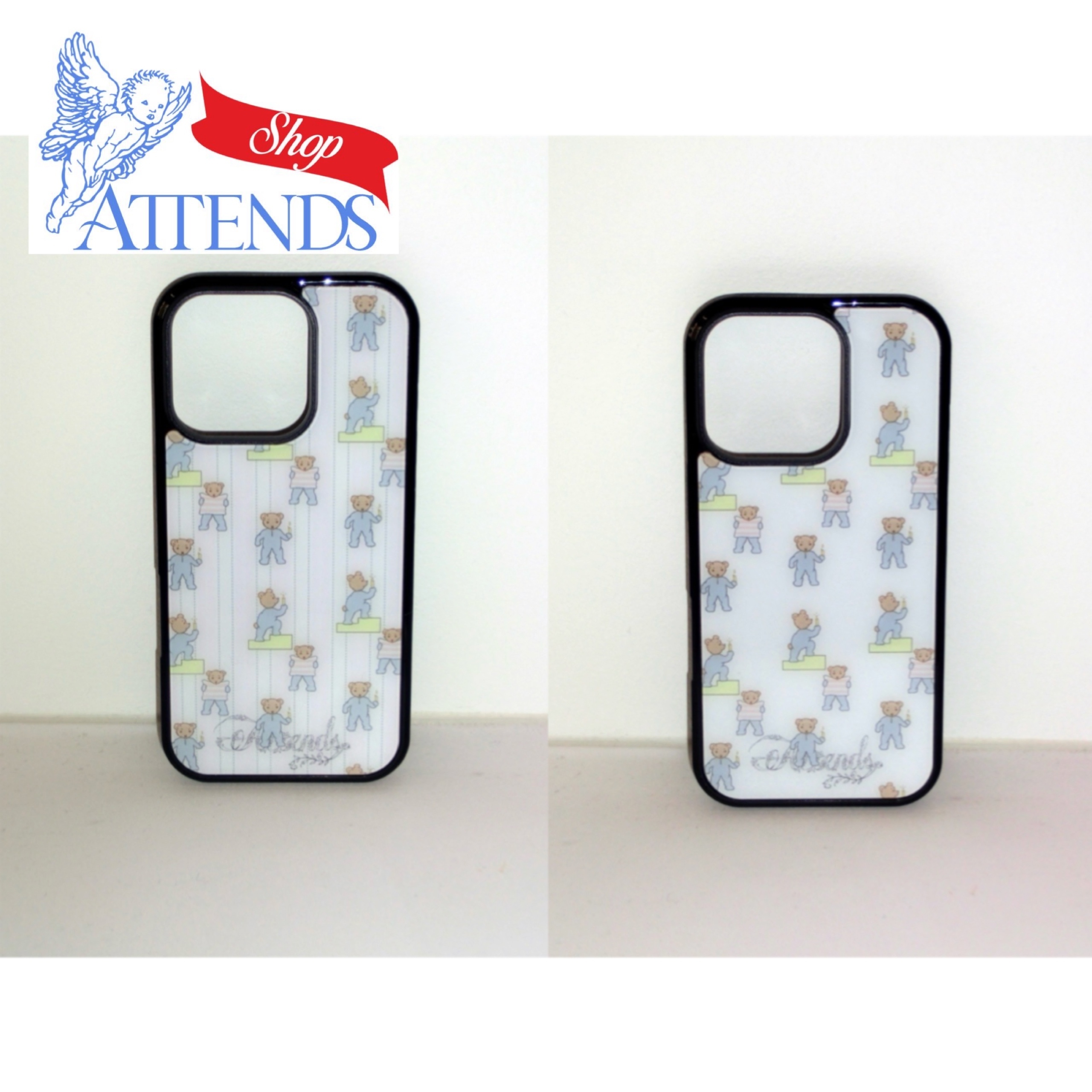 【韓国Attends アテンズ】Sleep baby bear case