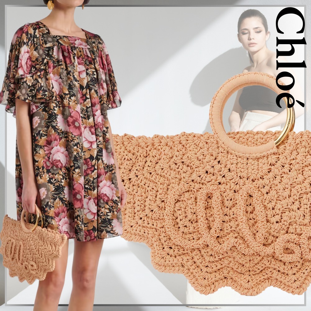 キュートなフォルム★【chloe】Bracelet Paravent トートバッグ