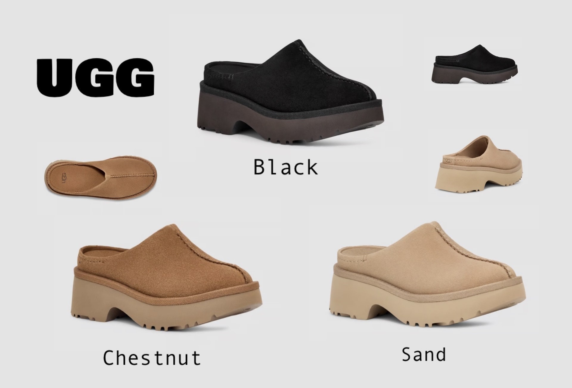 UGG New Heights Clog スリッポン サンダル