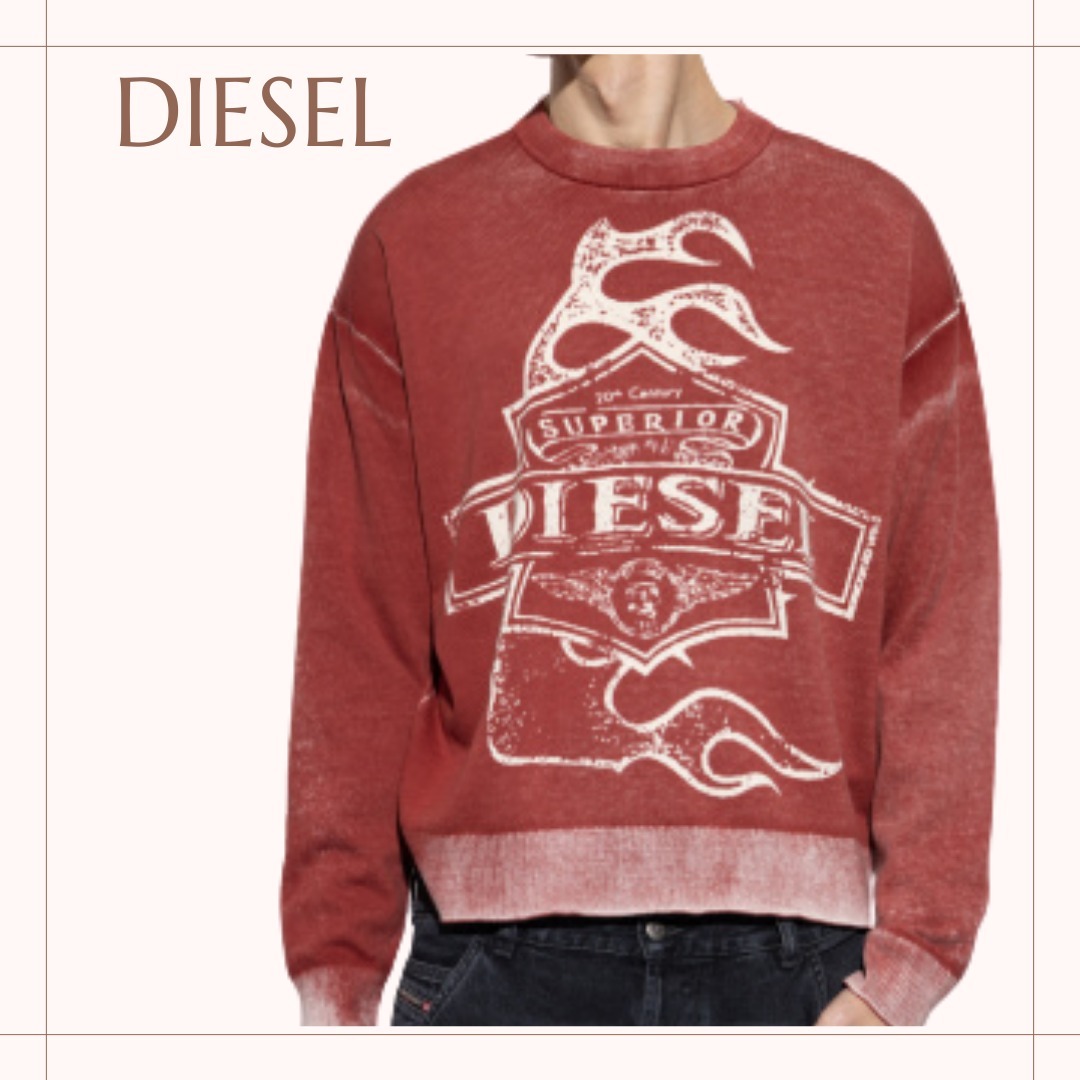 DIESEL*ドラマ主演☆松田元太着用*K-BELEZ スウェットシャツ