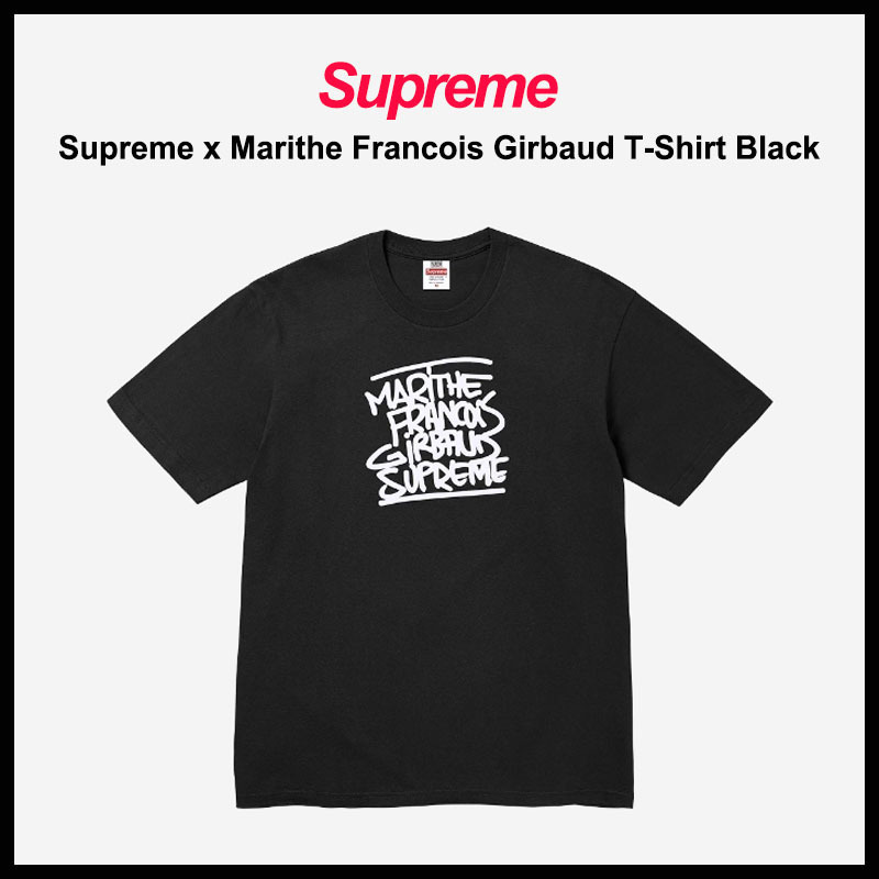 【SUPREME】X MARITHE FRANCOIS GIRBAUD T-SHIRT ASH GREY