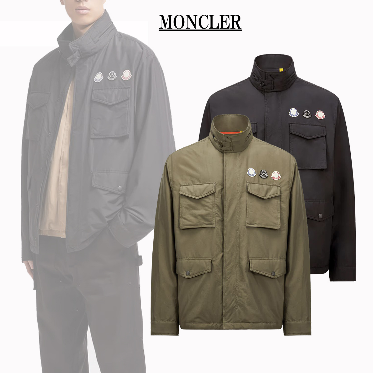MONCLER X MERCEDES-BENZ BY NIGO ORUS ダウン ジャケット