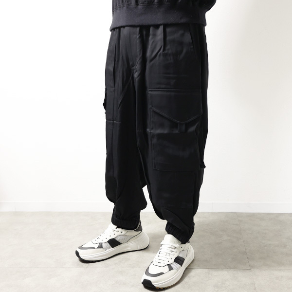 Y-3 カーゴパンツ M Rayon Twill Pants ジョガーパンツ JN4872