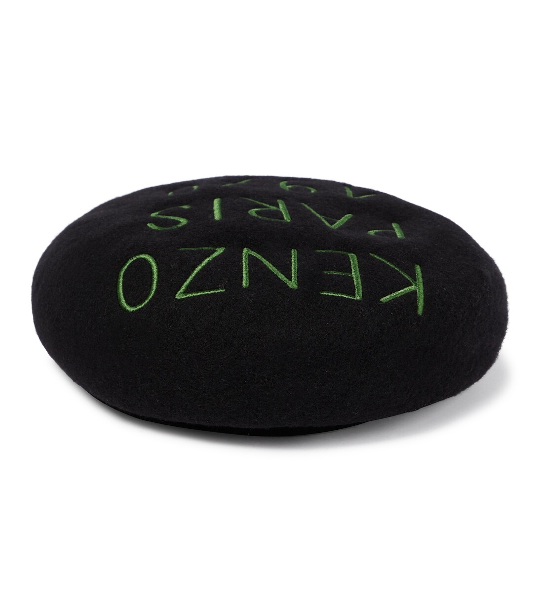 【Kenzo】ロゴ embroideredウール beret