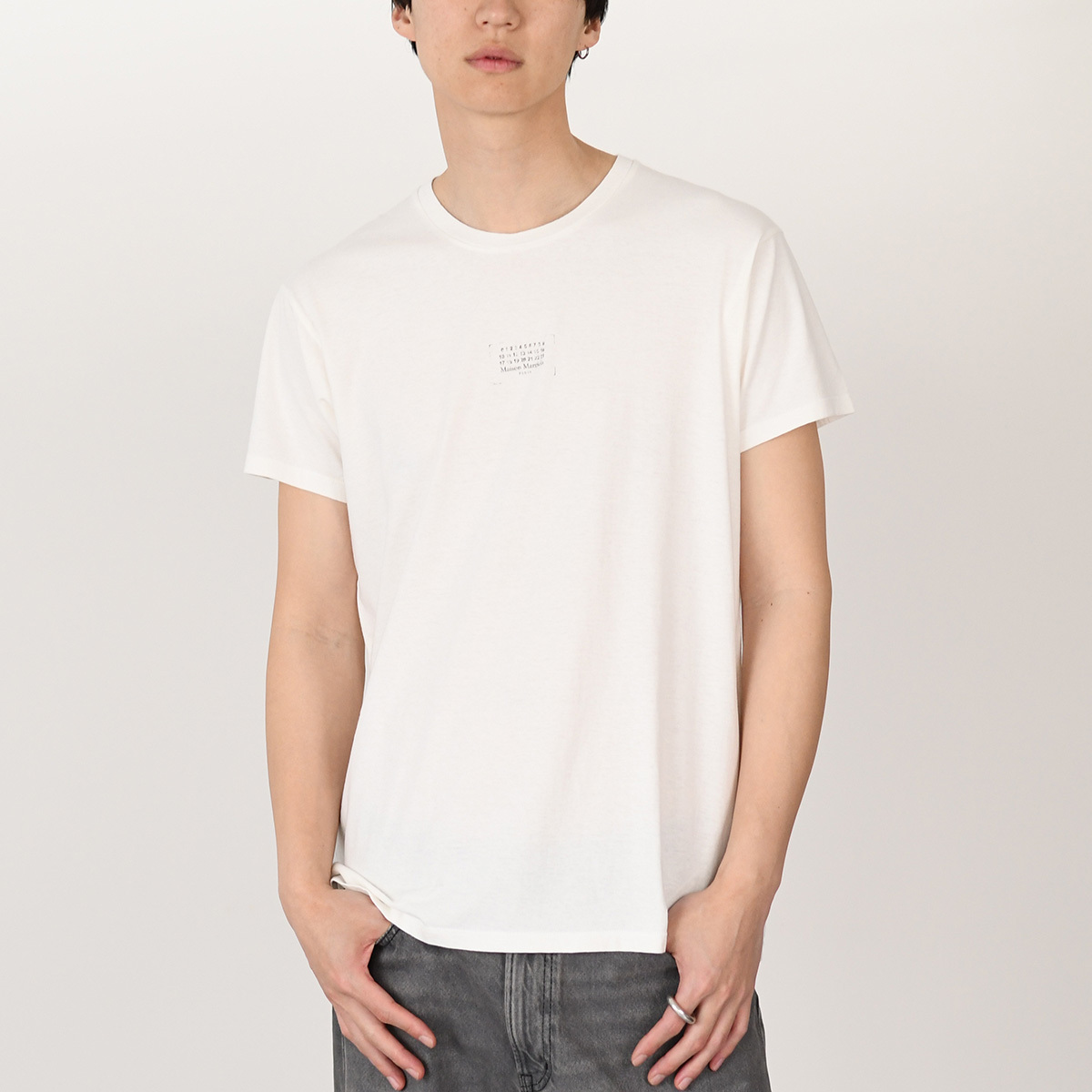 【国内即発】MAISON MARGIELA スタンプロゴ Tシャツ