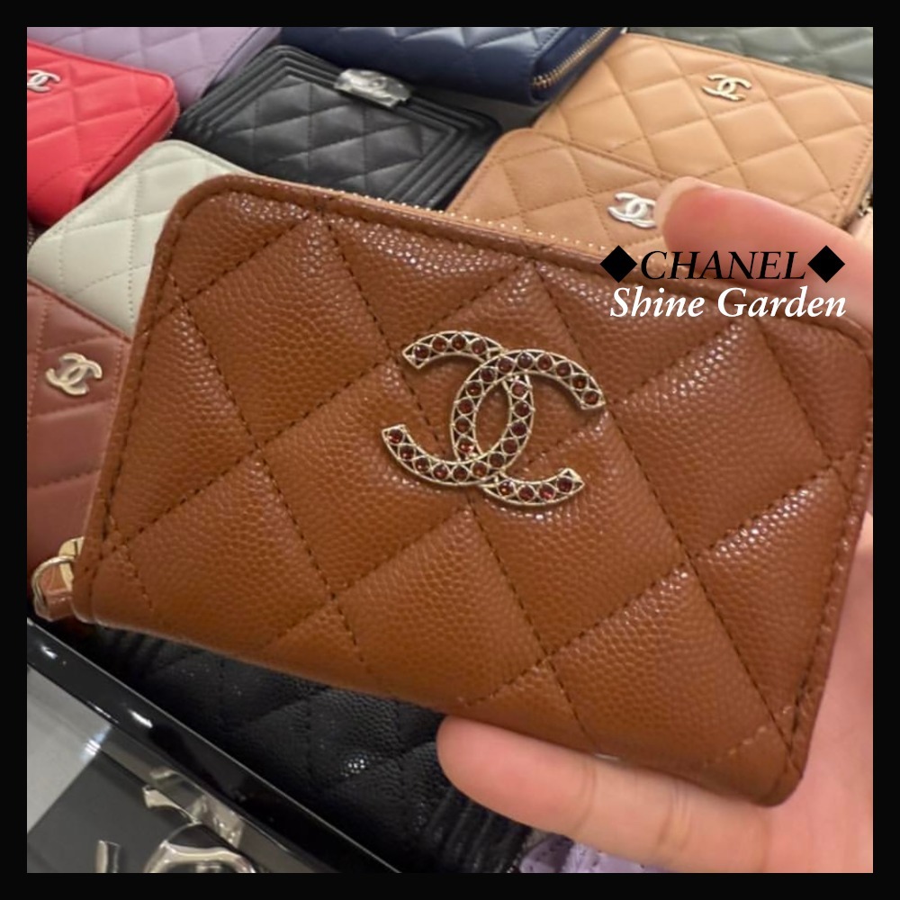 【メティエダール 限定CC】CHANEL ミニ財布 コインパース カード