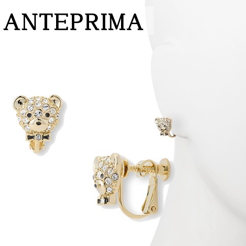 【ANTEPRIMA】即対応 ベアモチーフ イヤリング ゴールド