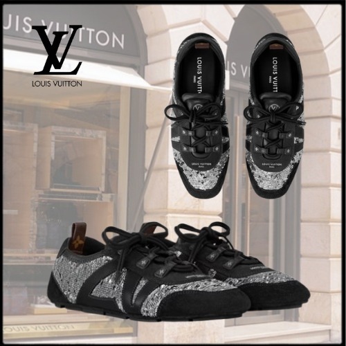 ★グラマラスな印象★【LOUIS VUITTON】LV スニーカリーナ