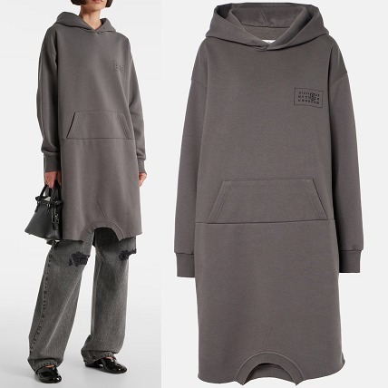 MM6 MAISON MARGIELA コットン混ジャージードレス
