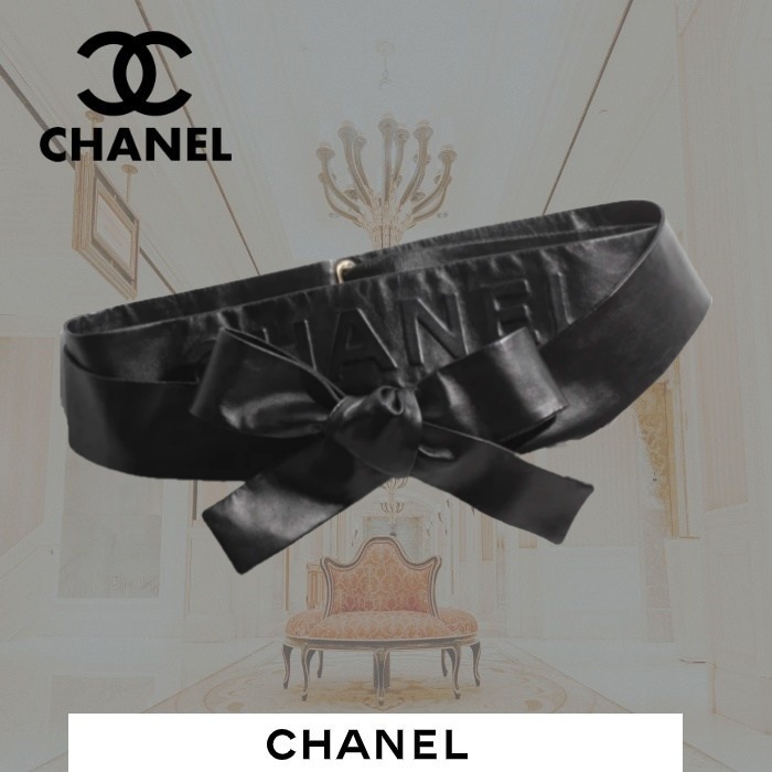 ≪25SS★≫CHANEL ベルト ラムスキン メタル