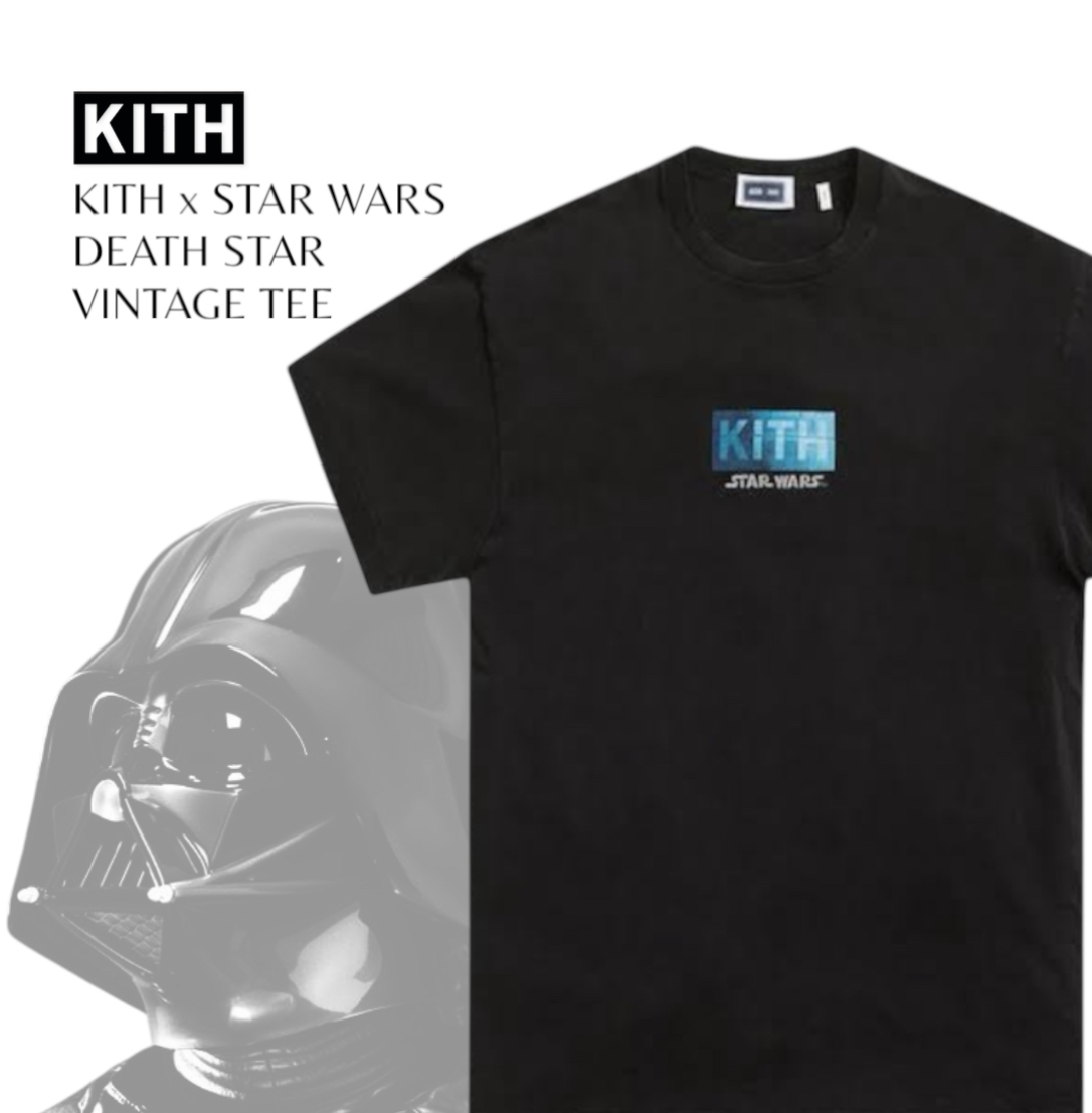 ☆ KITH x STAR WARS Death Star vintage tee コラボTシャツ☆