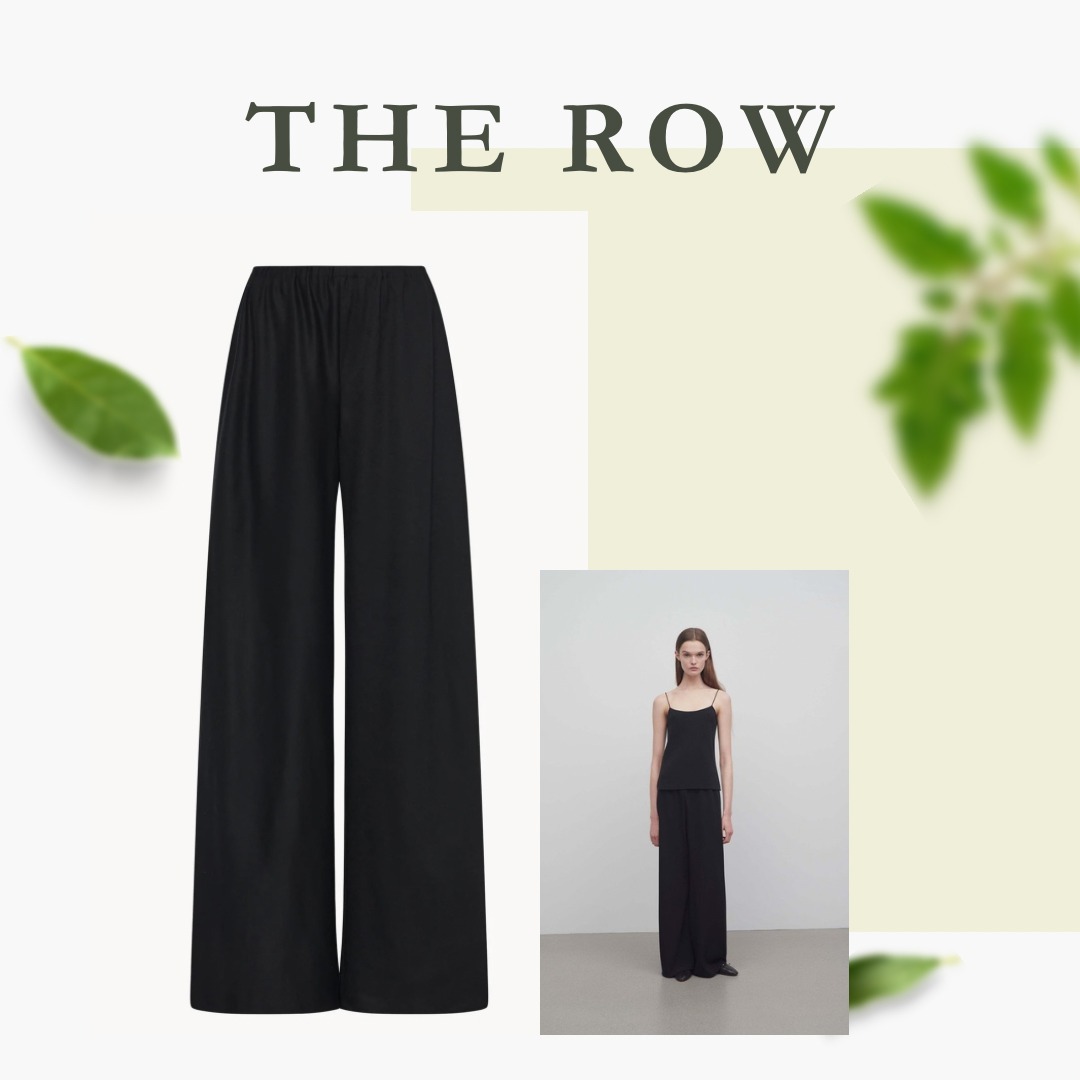 THE ROW Gala パンツ バージンウール Black