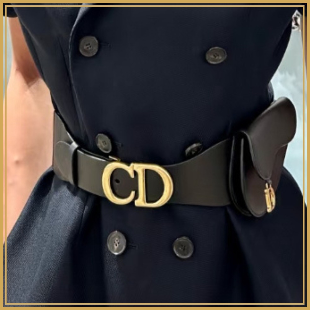【痩せ前効果で魅力溢れる】DIOR ベルト