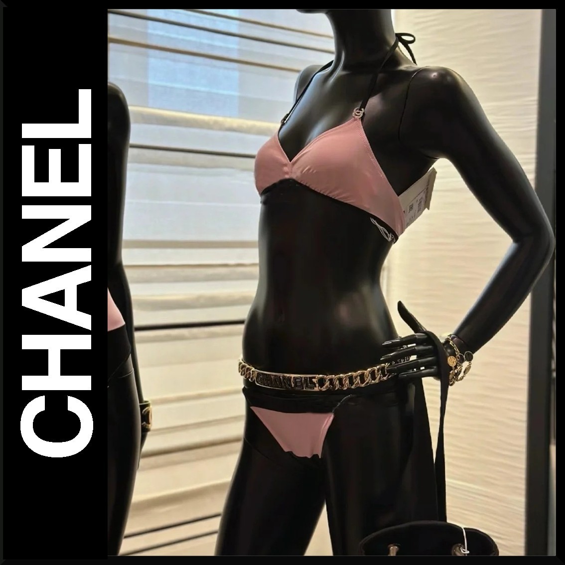 【おしゃれ★夏に大活躍】CHANEL ビキニ ピンク♥